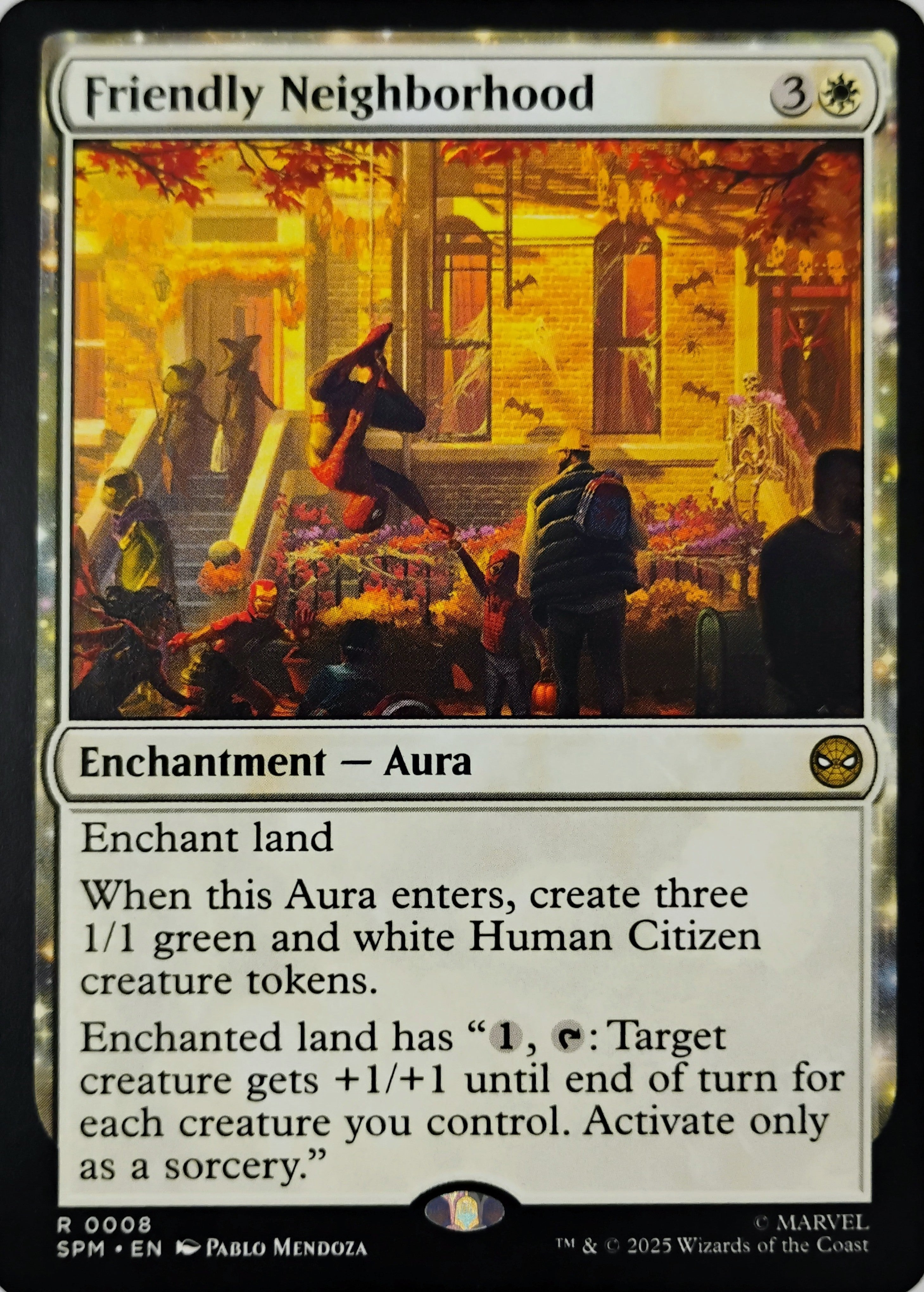 Magic tcg Friendly Neighborhood 0008 Rara