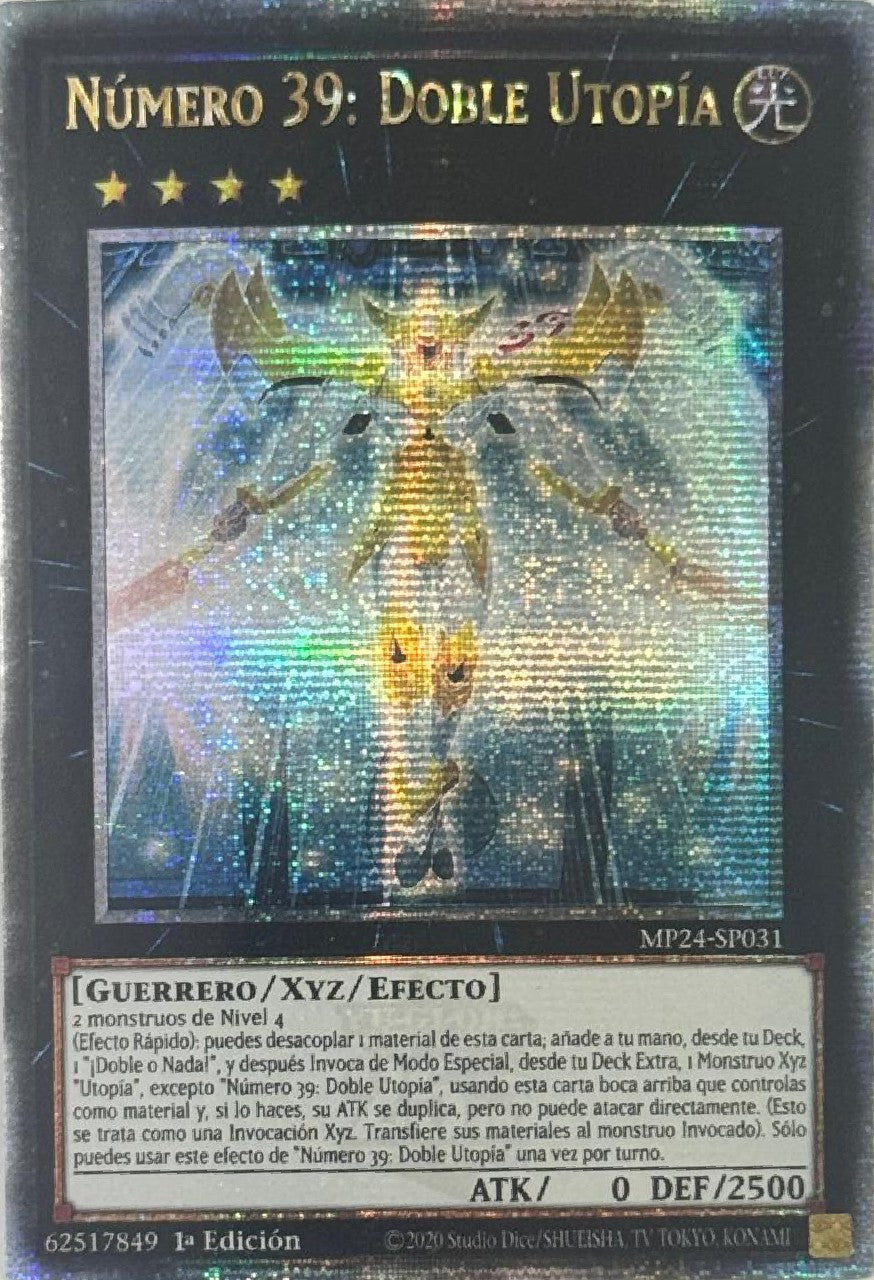 Yugioh! Número 39: Doble Utopía MP24-SP031 Quarter
