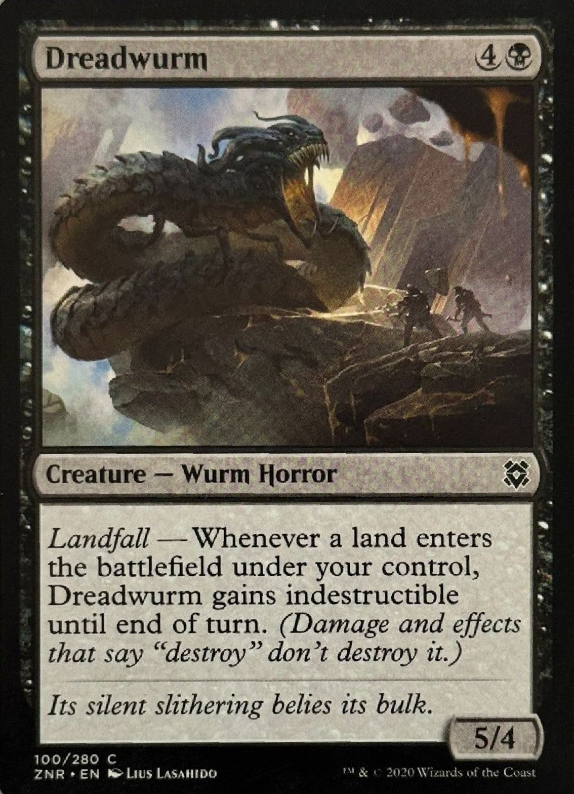 Magic tcg Dreadwurm 100/280