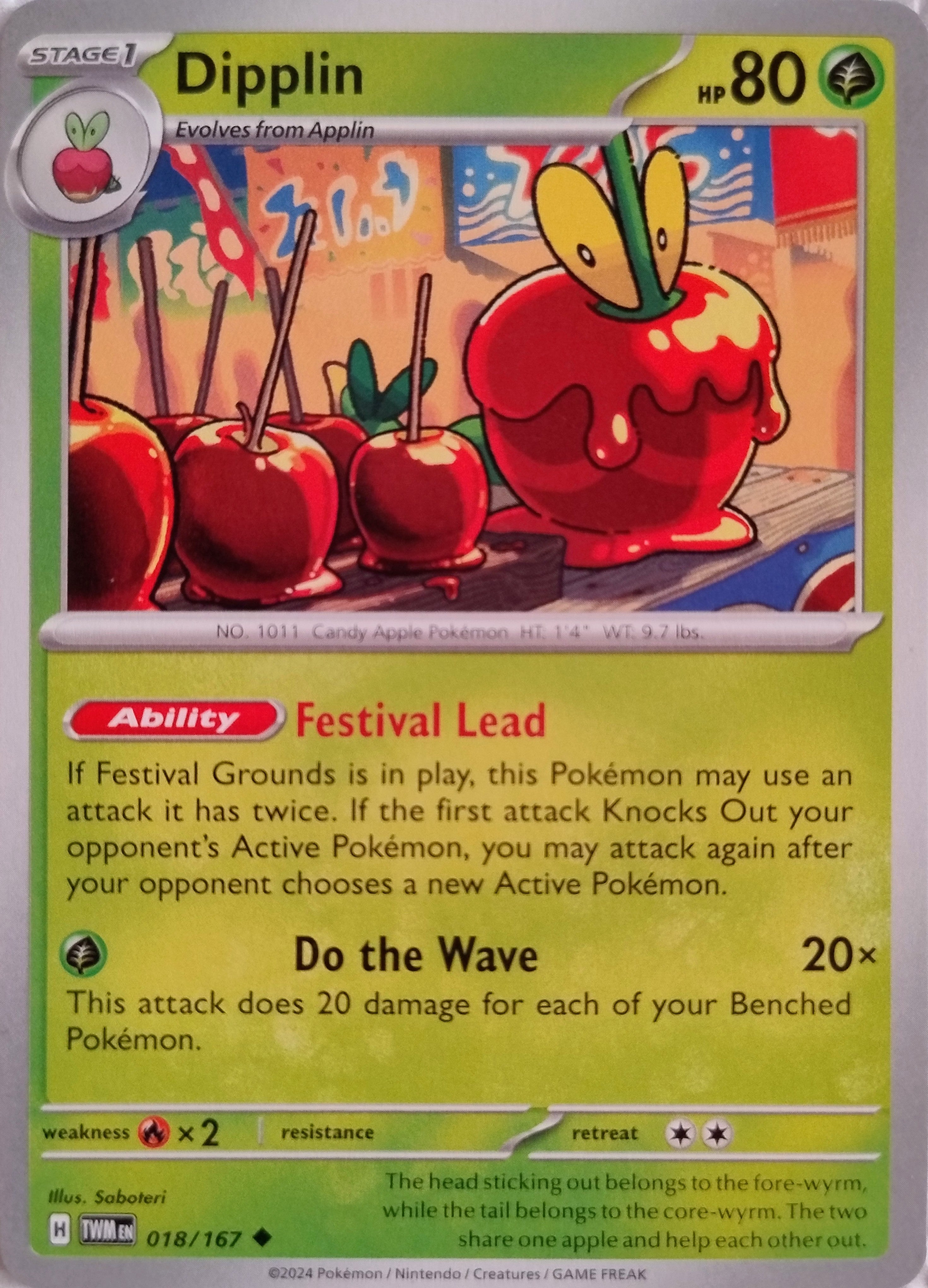 Pokemon Tcg Dipplin 018/167
