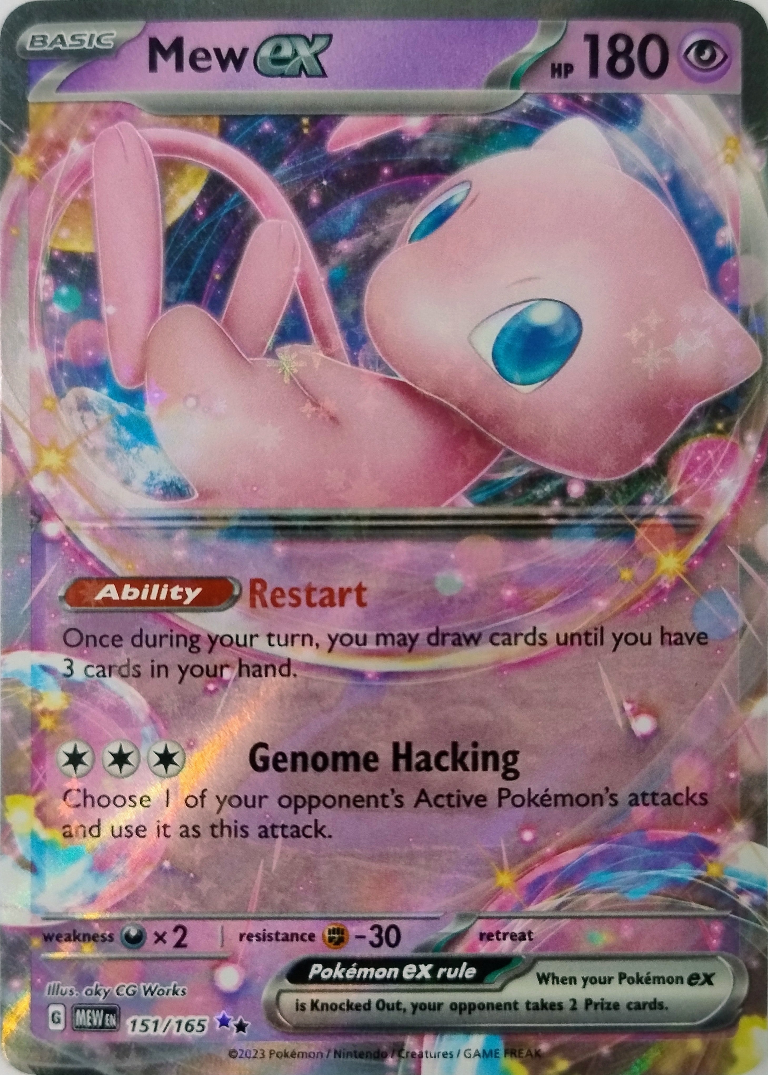 Pokemon Tcg Mew Ex 151/165