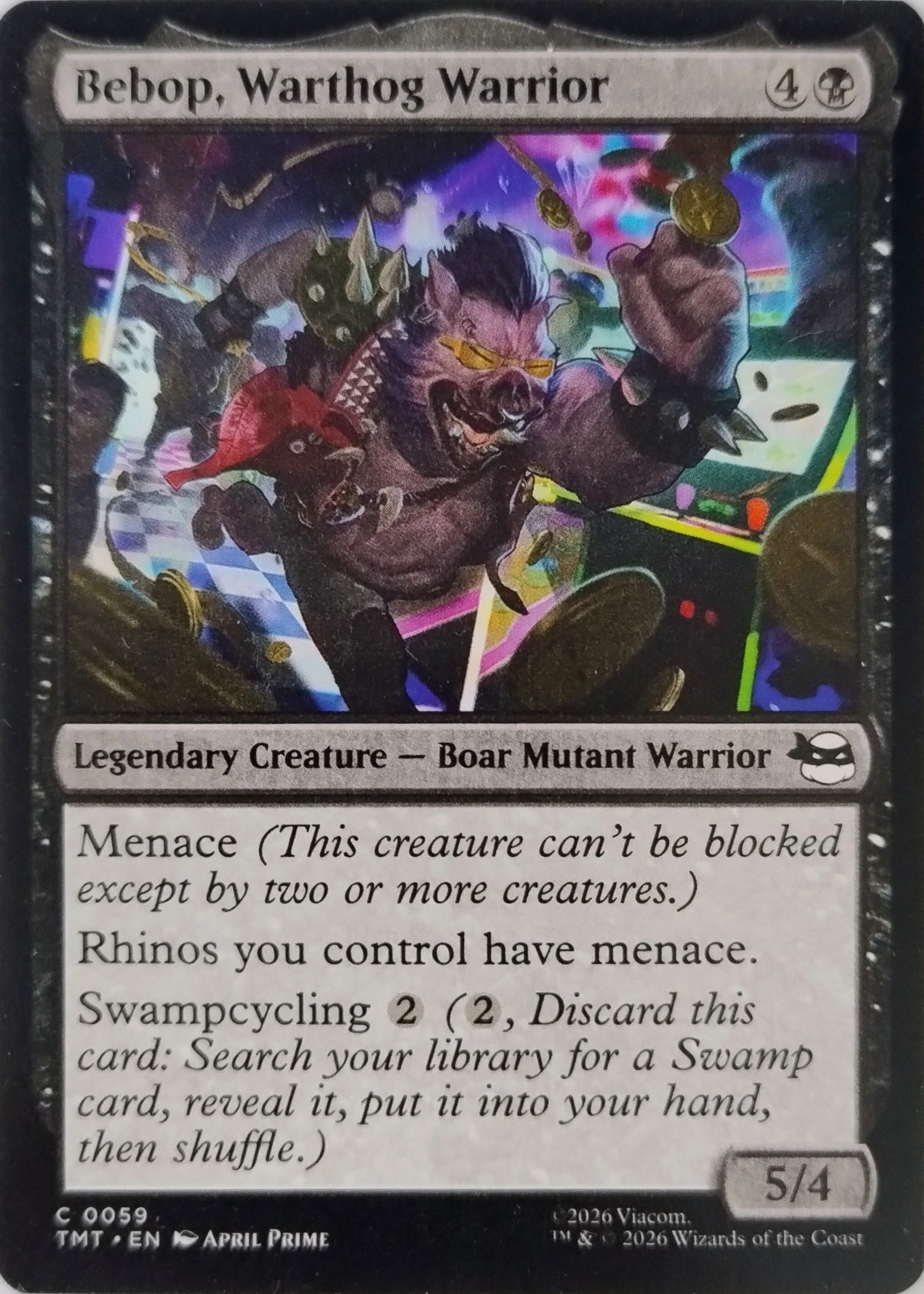 Magic Bebop, Warthog Warrior 0059