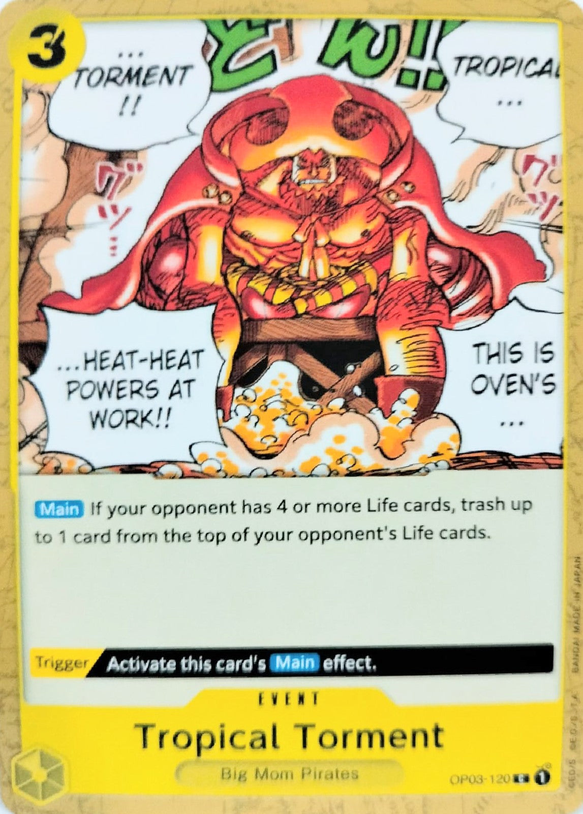 One Piece Tcg Tropical Torment OP03-120
