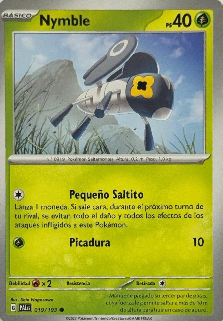 Pokémon Tcg Nymble 019/193 (Español)