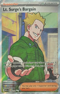 Pokémon Tcg Lt.Surge's Bargain 170/132
