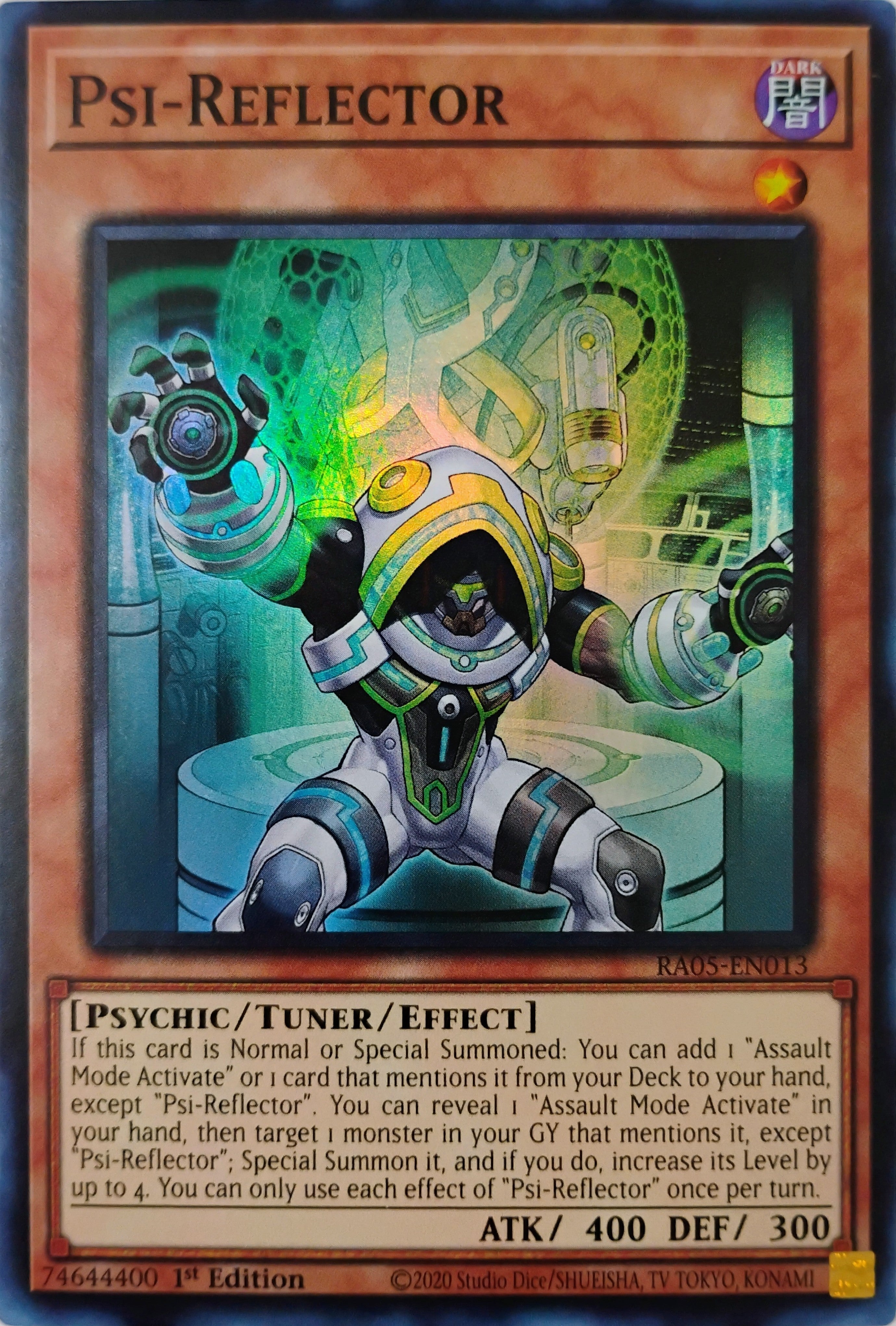 Yugioh! Psi-Reflector Ra05-en013 Super Rare