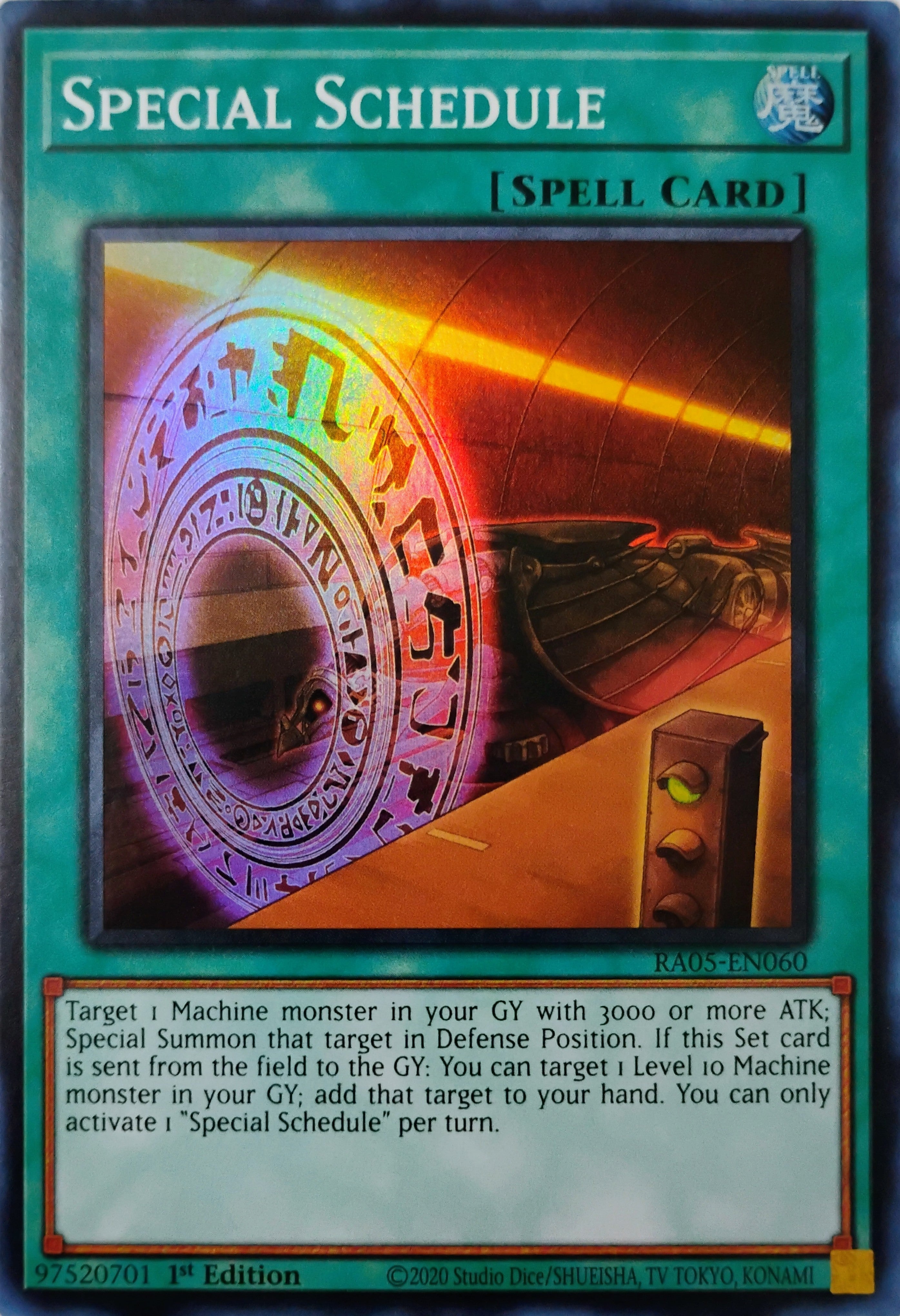 Yugioh! Special Schedule Ra05-en060 Super Rare
