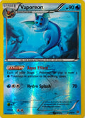 Pokémon tcg Vaporeon 22/98 Reverse