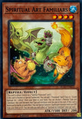 Yugioh! Spiritual Art Familiars BLZD-EN022 1st Edition