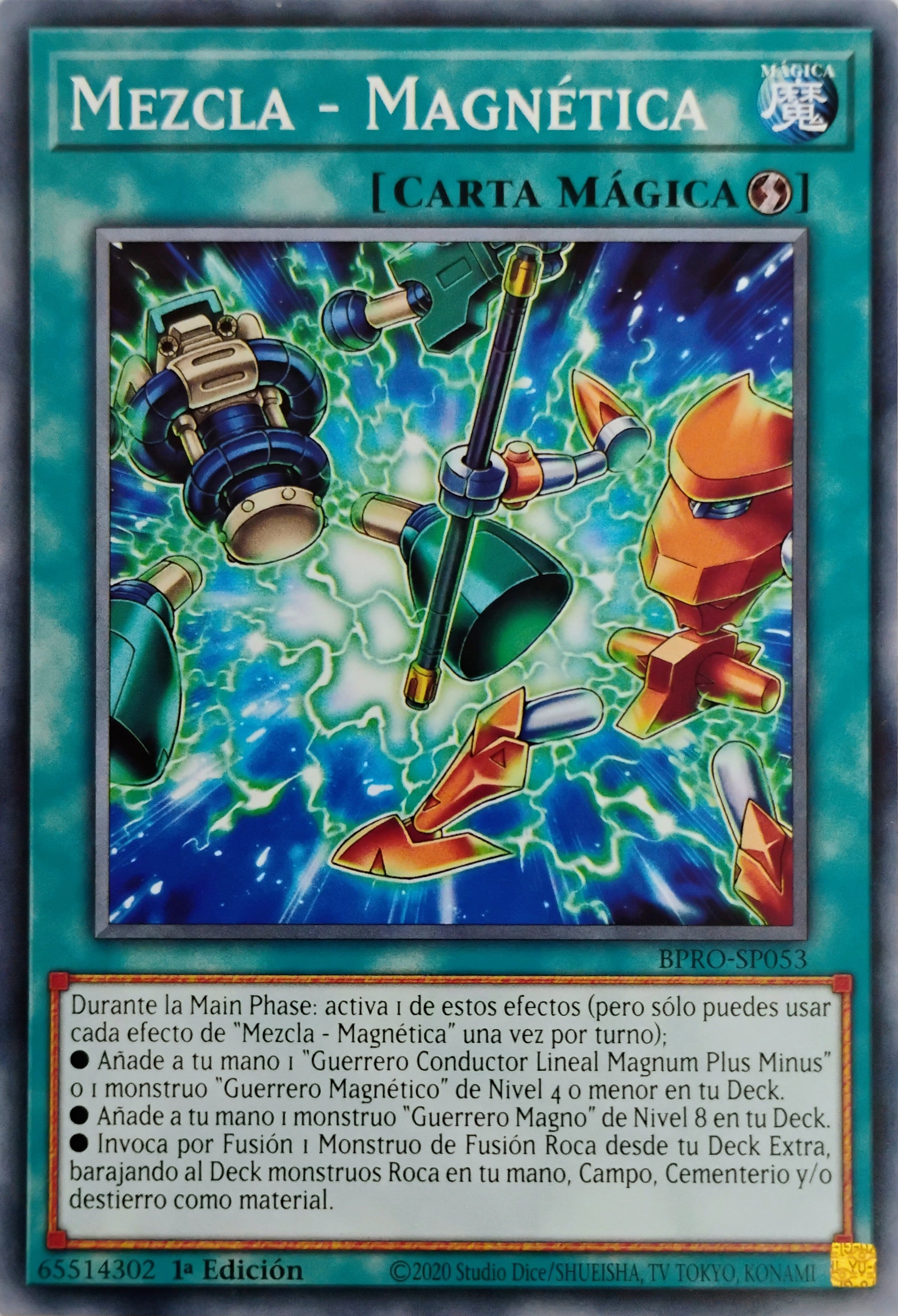 Yugioh! Mezcla - Magnética Bpro-sp053