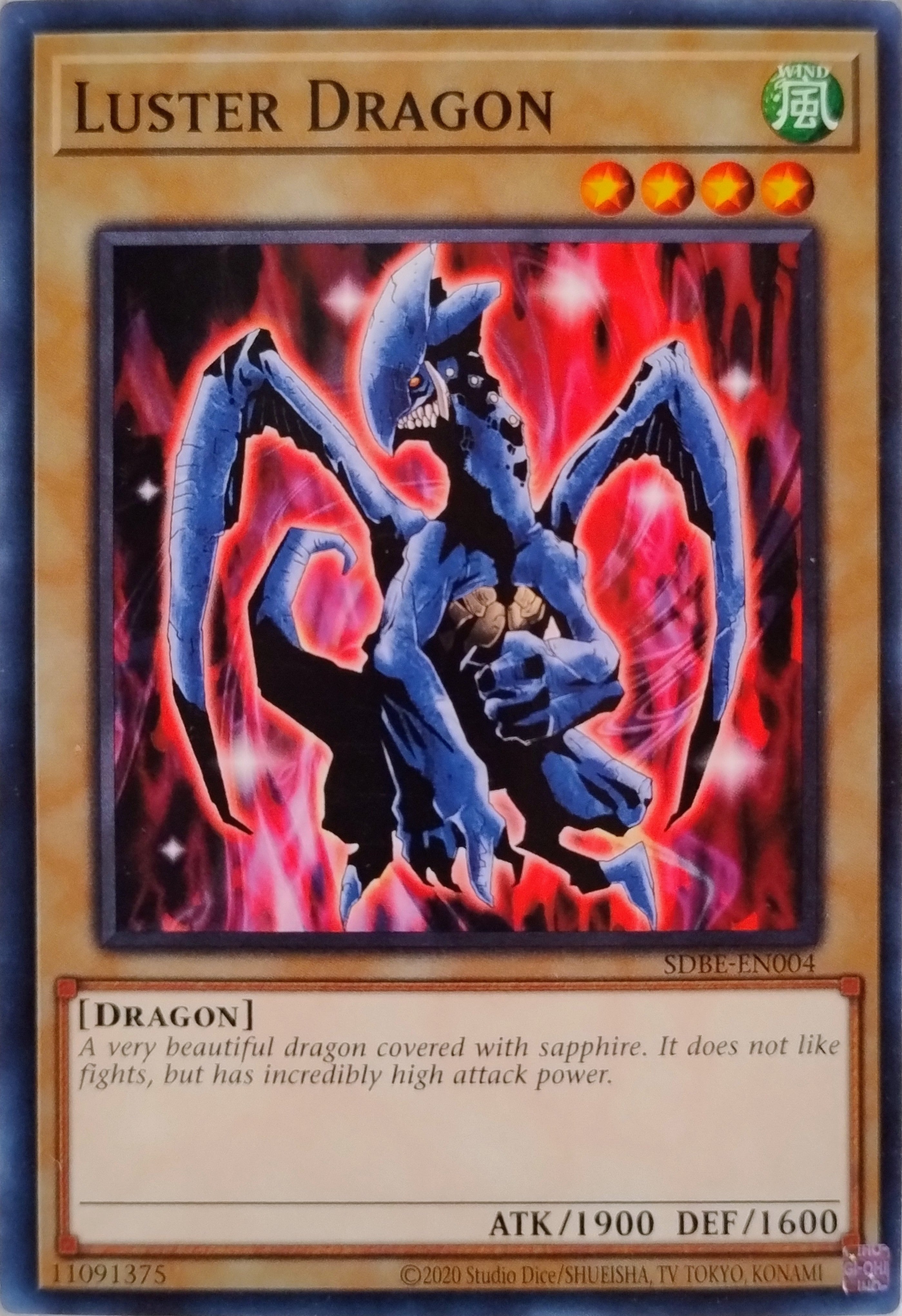 Yugioh! Luster Dragon Sdbe-en004