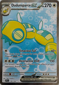 Pokémon tcg Dudunsparce Ex 178/159