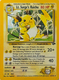 Pokémon Tcg Lt.Surge's Raichu 11/132 Holo