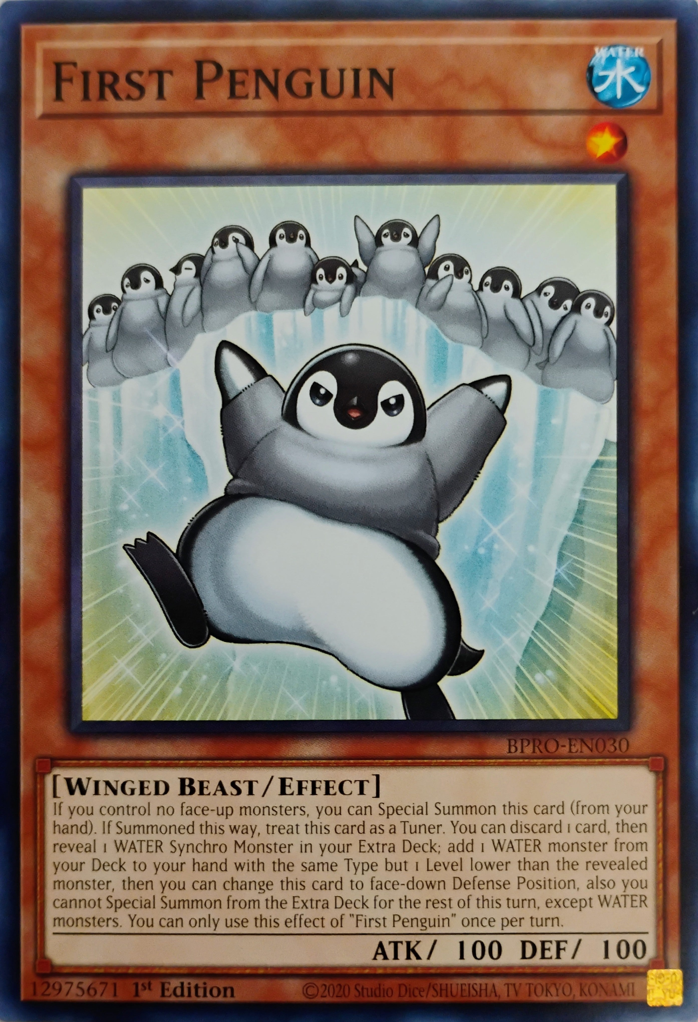Yugioh! First Penguin Bpro-en030