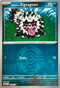 Pokémon Tcg Galarian Zigzagoon 130/217 (Dusk Ball)