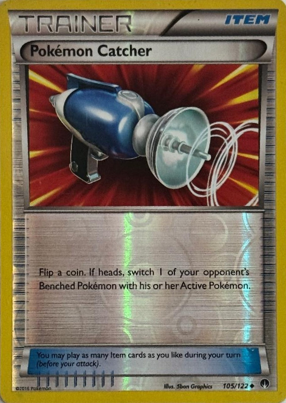 Pokémon Tcg Pokémon Catcher 105/122 Reverse