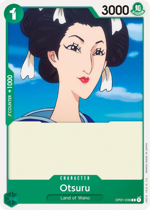 One Piece Tcg Otsuru Op01-036