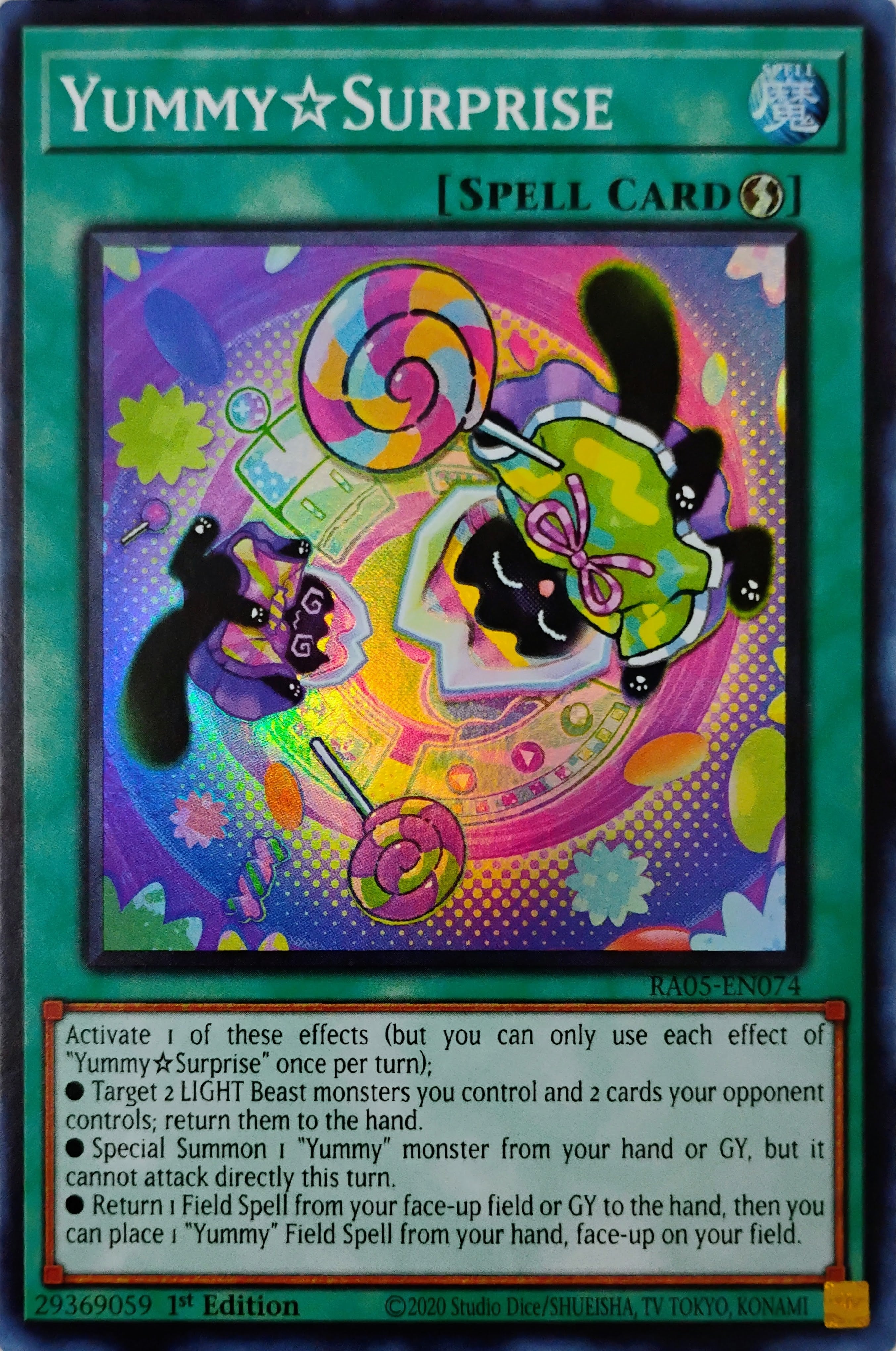 Yugioh! YummySurprise Ra05-en074 Super Rare