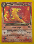 Pokémon Tcg Dark Typhlosion 10/105 Holo