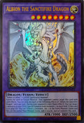 Yugioh! Albion The Sanctifire Dragon Mzmu-en101 Ultra Rare