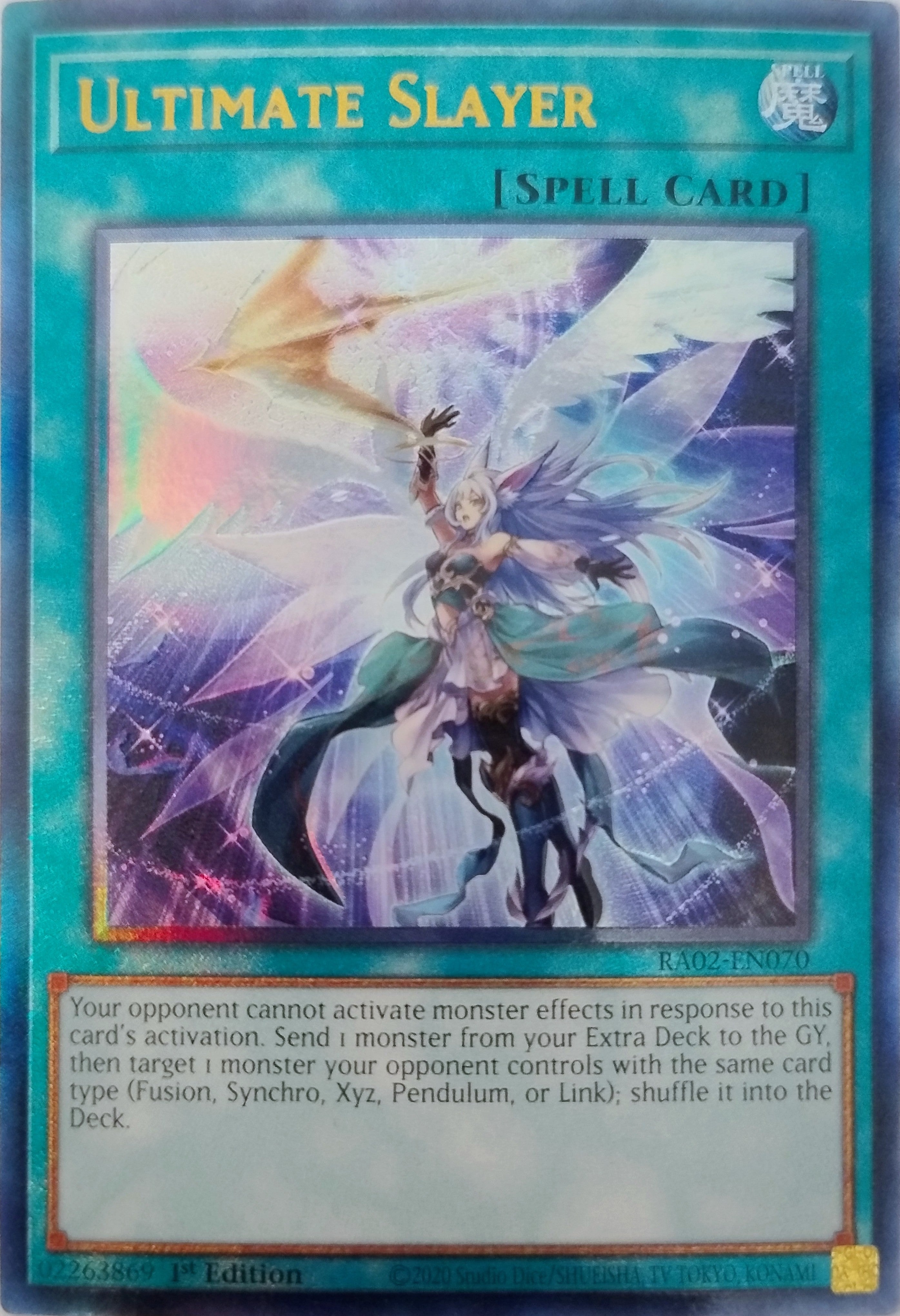 Yugioh! Ultimate Slayer Ra02-en070 1st Edition Ultimate