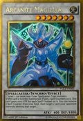Yugioh! Arcanite Magician Pgl3-en060 1st Edition Gold Rare