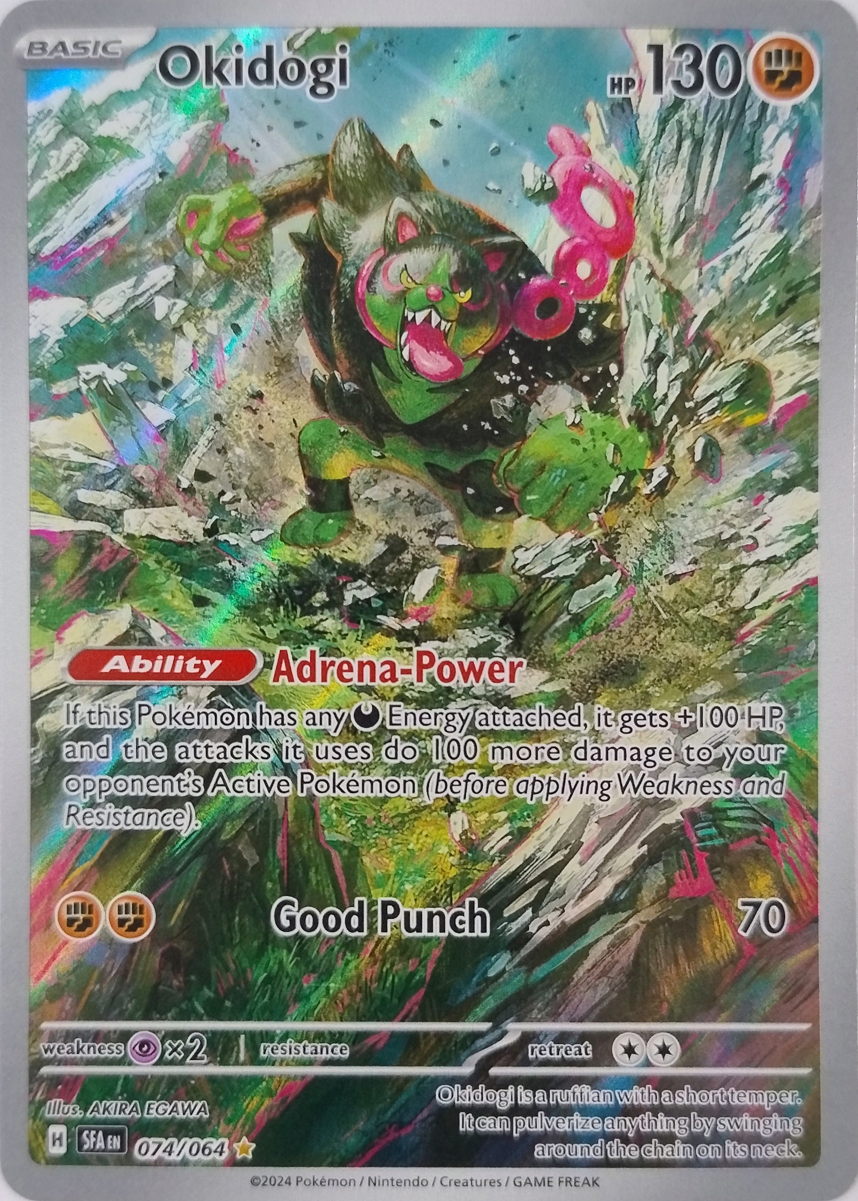 Pokémon Tcg Okidogi 074/064