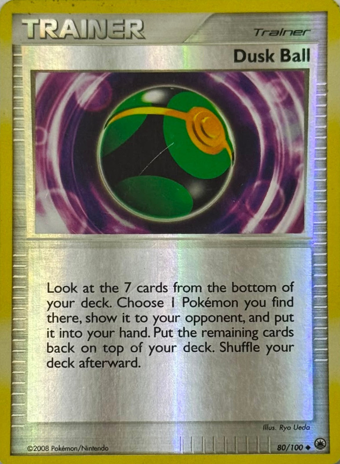 Pokémon Tcg Dusk Ball 80/100 Reverse