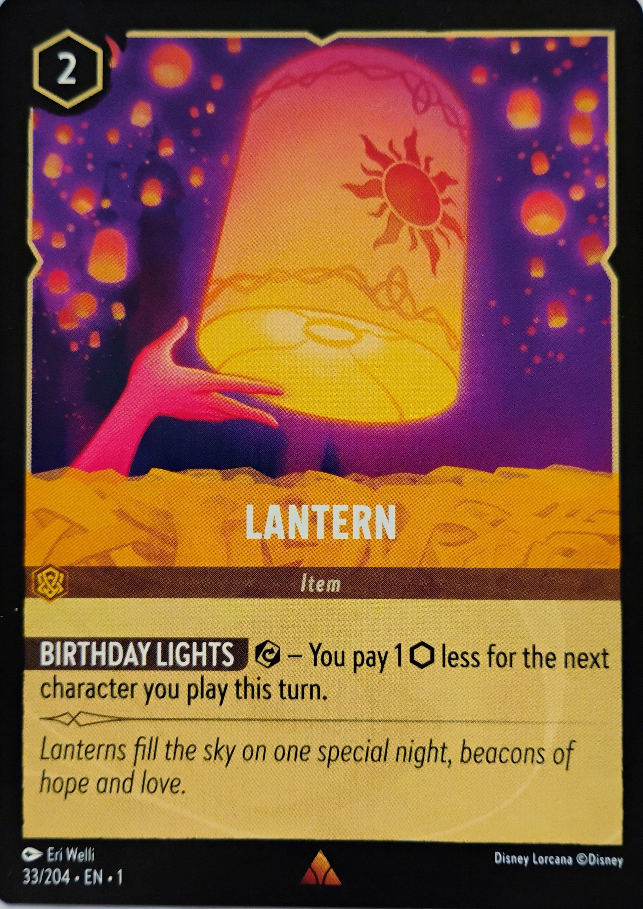 Disney Lorcana Lantern 33/204