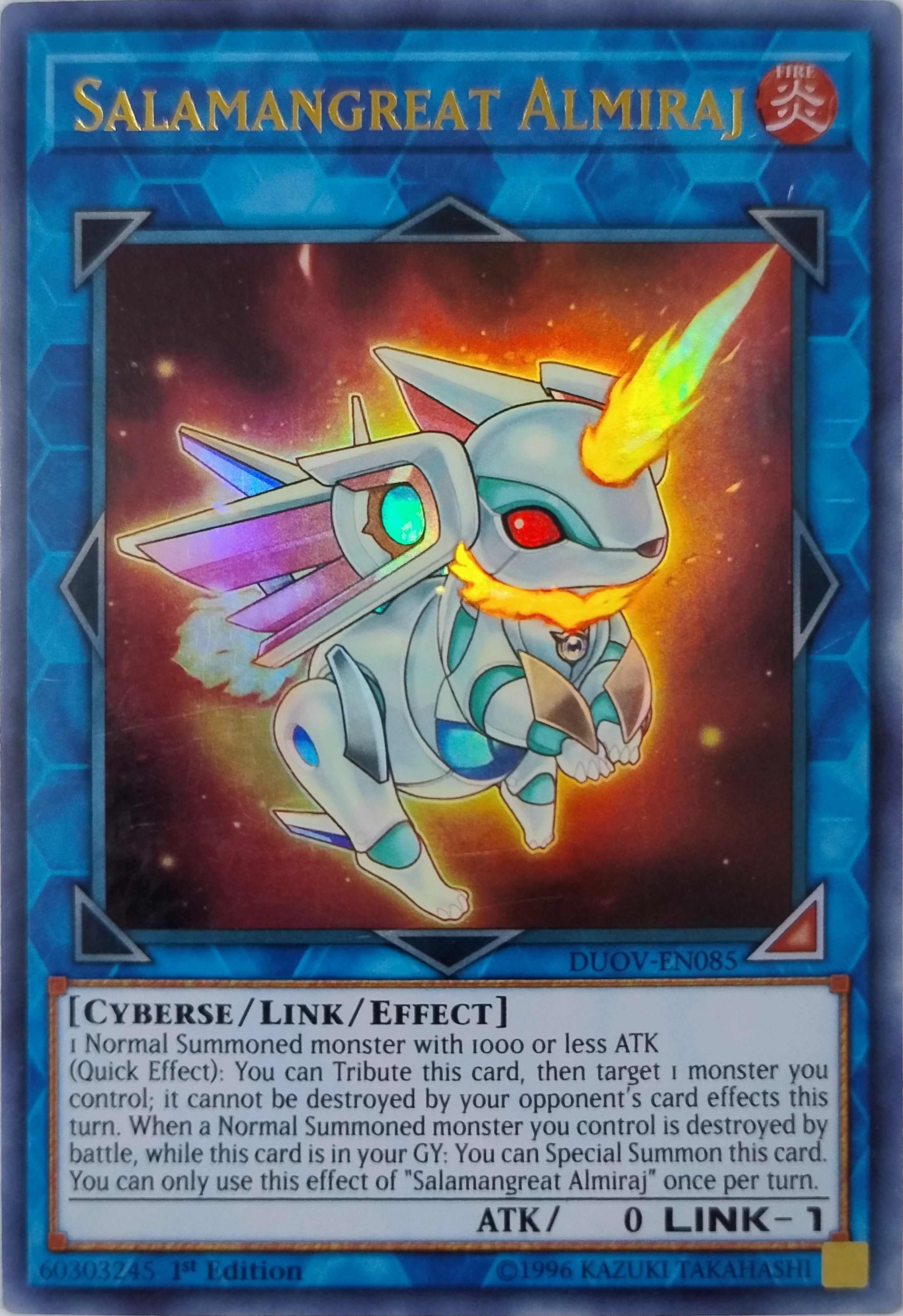 Yugioh! Salamangreat Almiraj Duov-en085 1st Edition Ultra