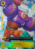 One Piece Tcg Franky Op07-107 Foil