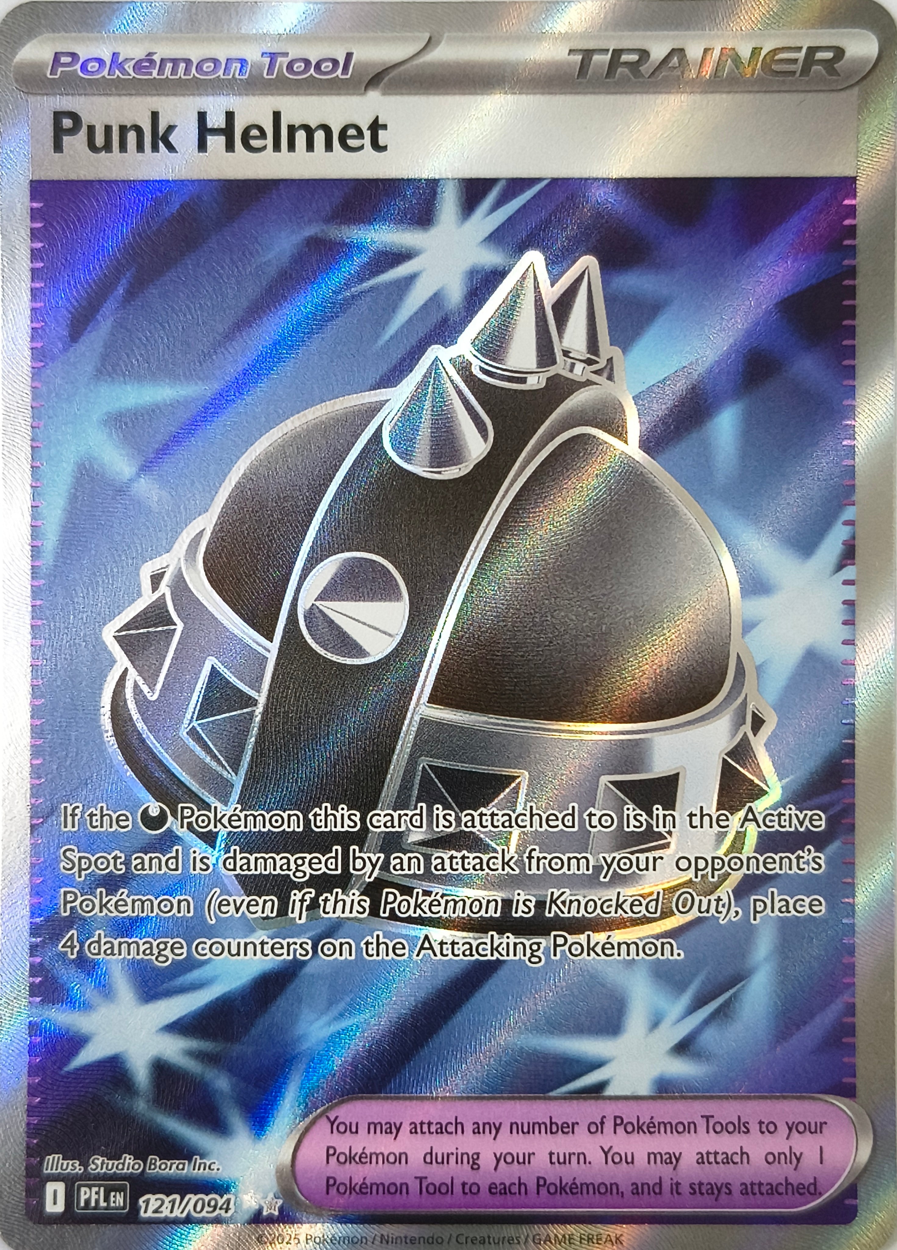Pokémon tcg Punk Helmet 121/094