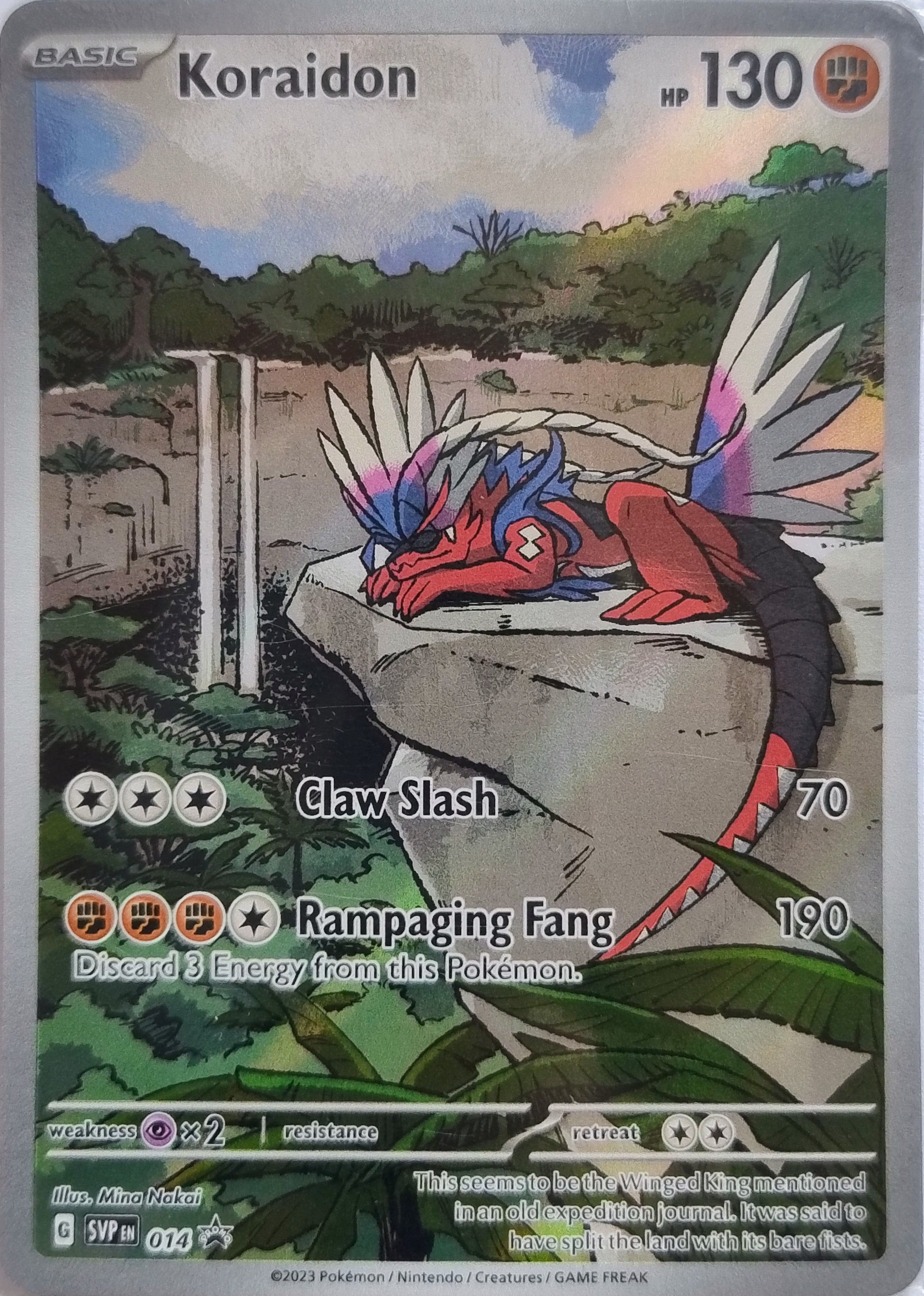 Pokémon Tcg Koraidon 014 Promo