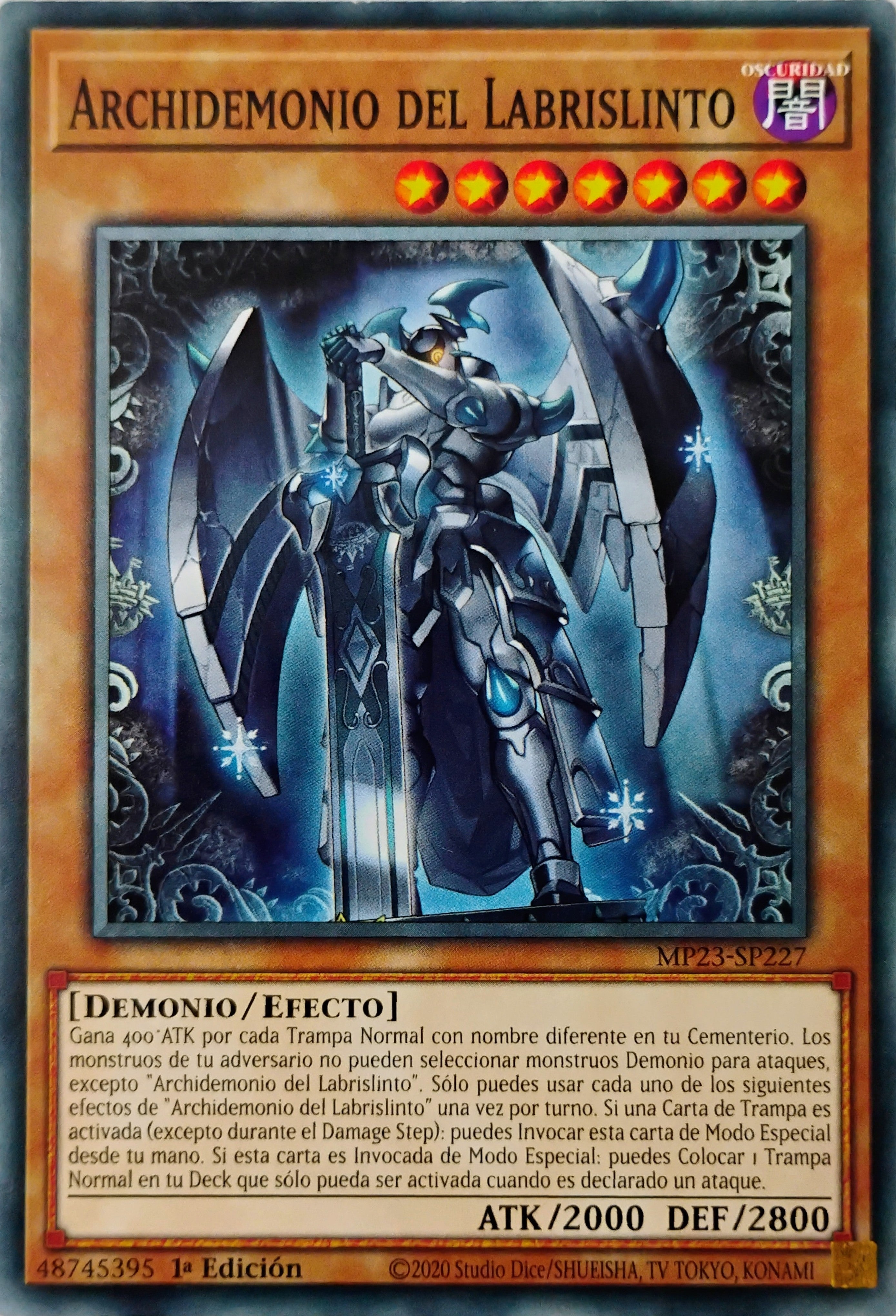 Yugioh! Archidemonio Del Labrislinto Mp23-sp227