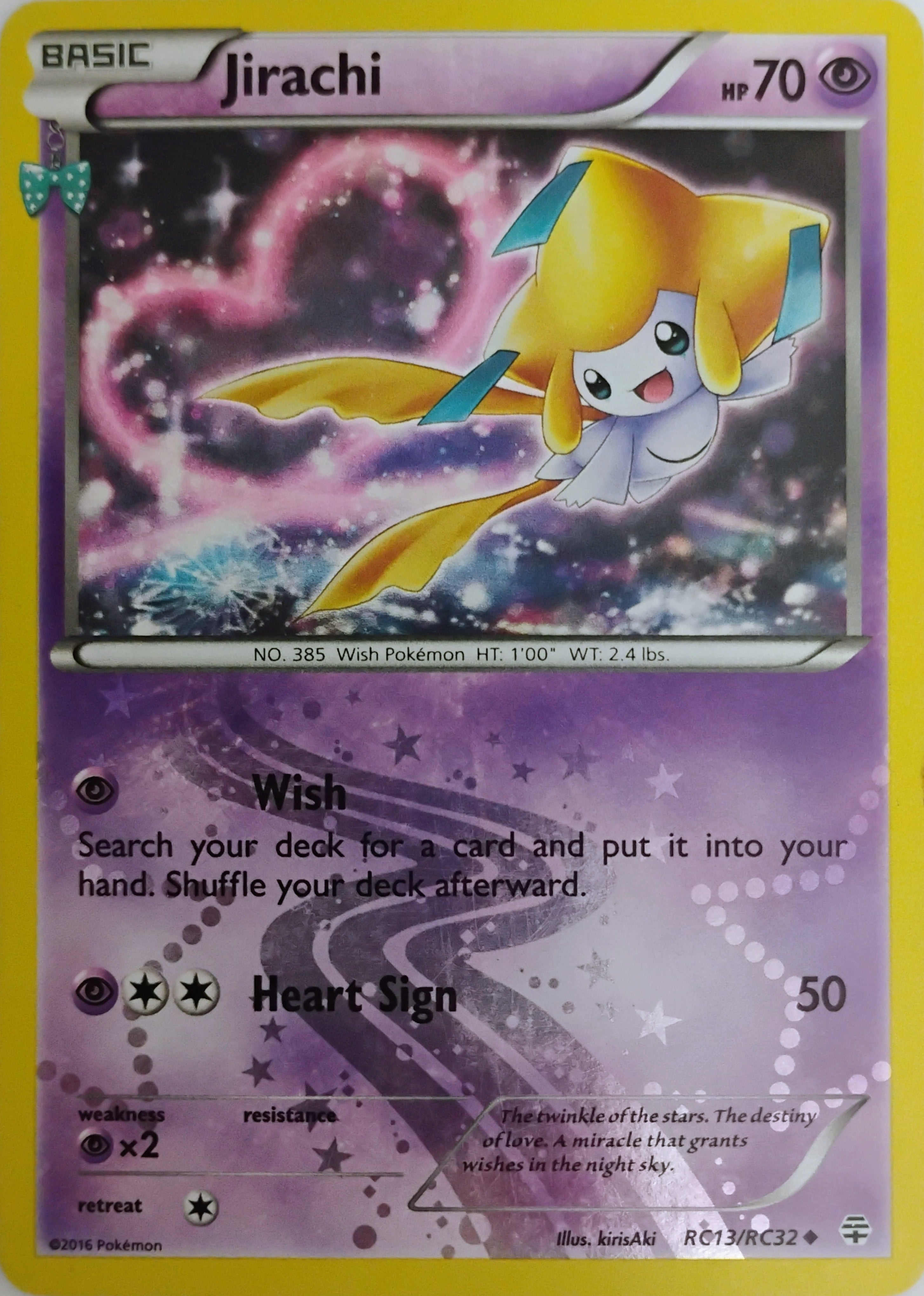Pokémon tcg Jirachi Rc13/Rc32 Reverse