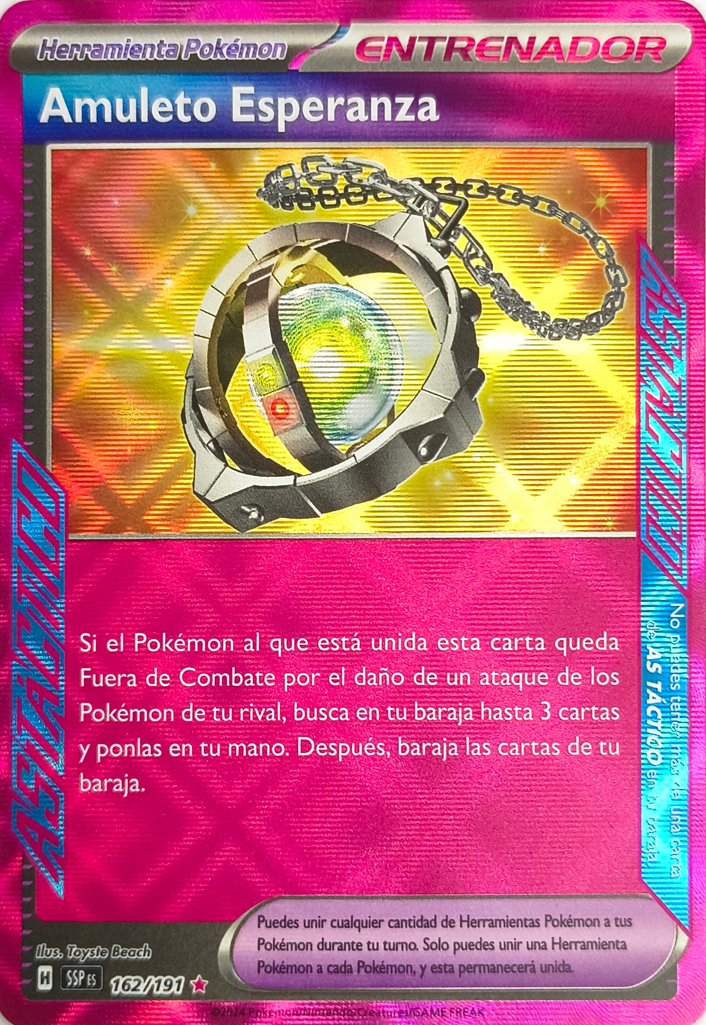 Pokémon tcg Amuleto Esperanza 162/191 (Español)