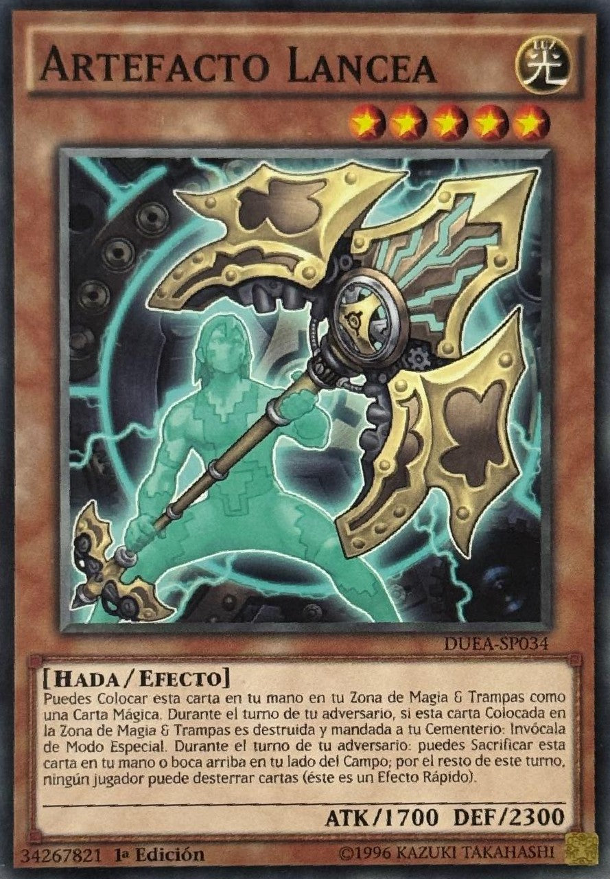 Yugioh! Artefacto Lancea DUEA-SP034 1a Edición
