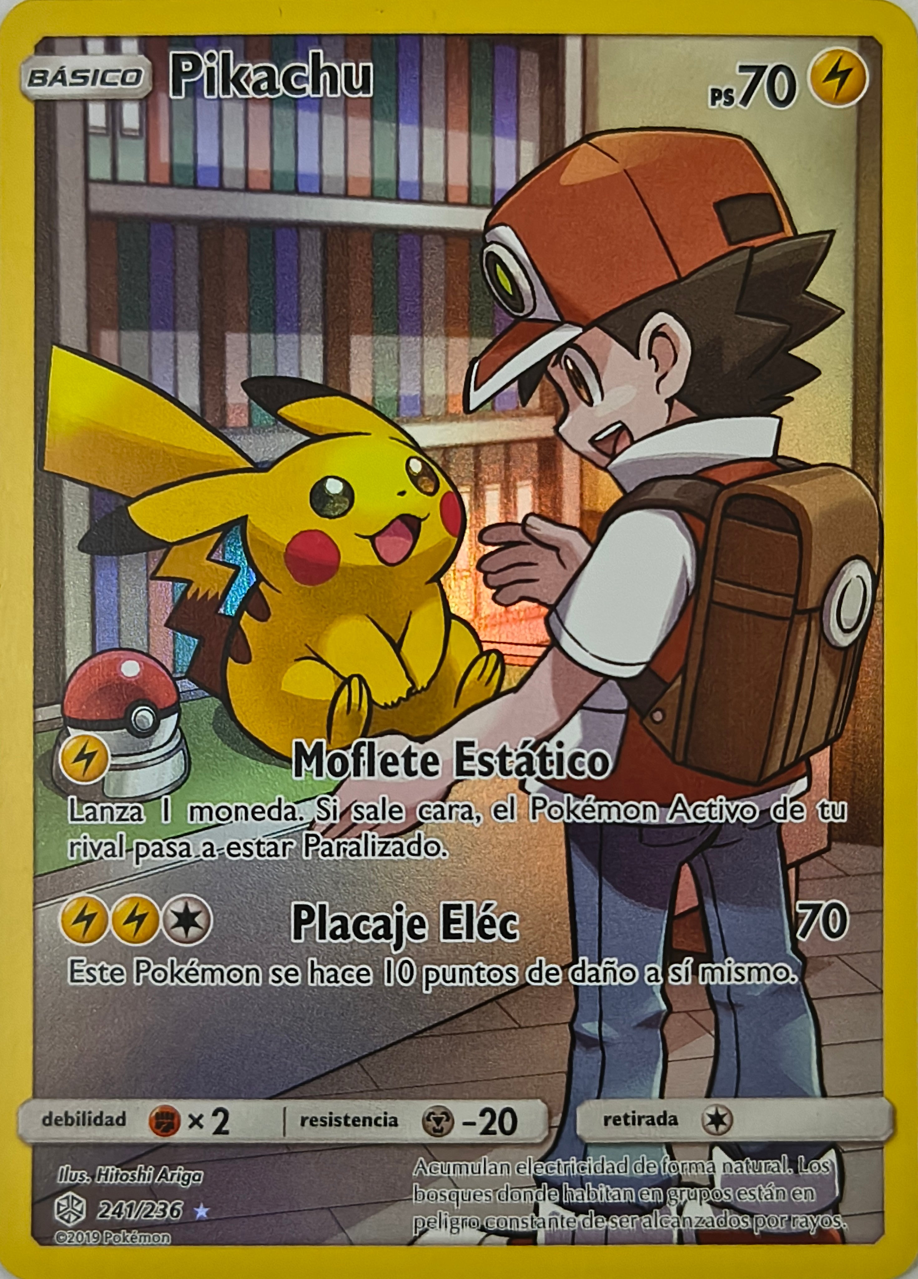 Pokémon tcg Pikachu 241/236 (Español)