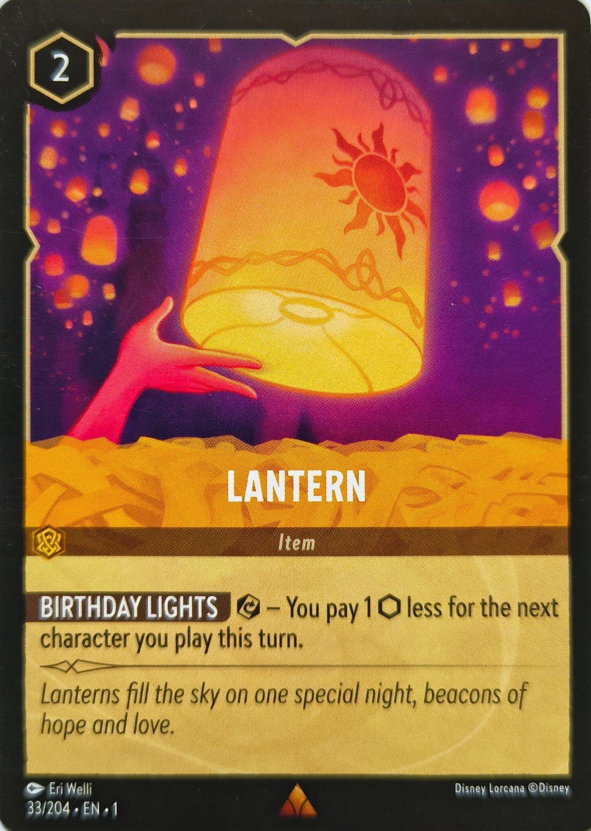Disney Lorcana Lantern 33/204