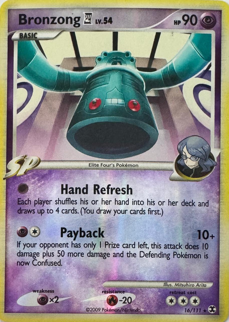 Pokémon Tcg Bronzong 16/111 Reverse