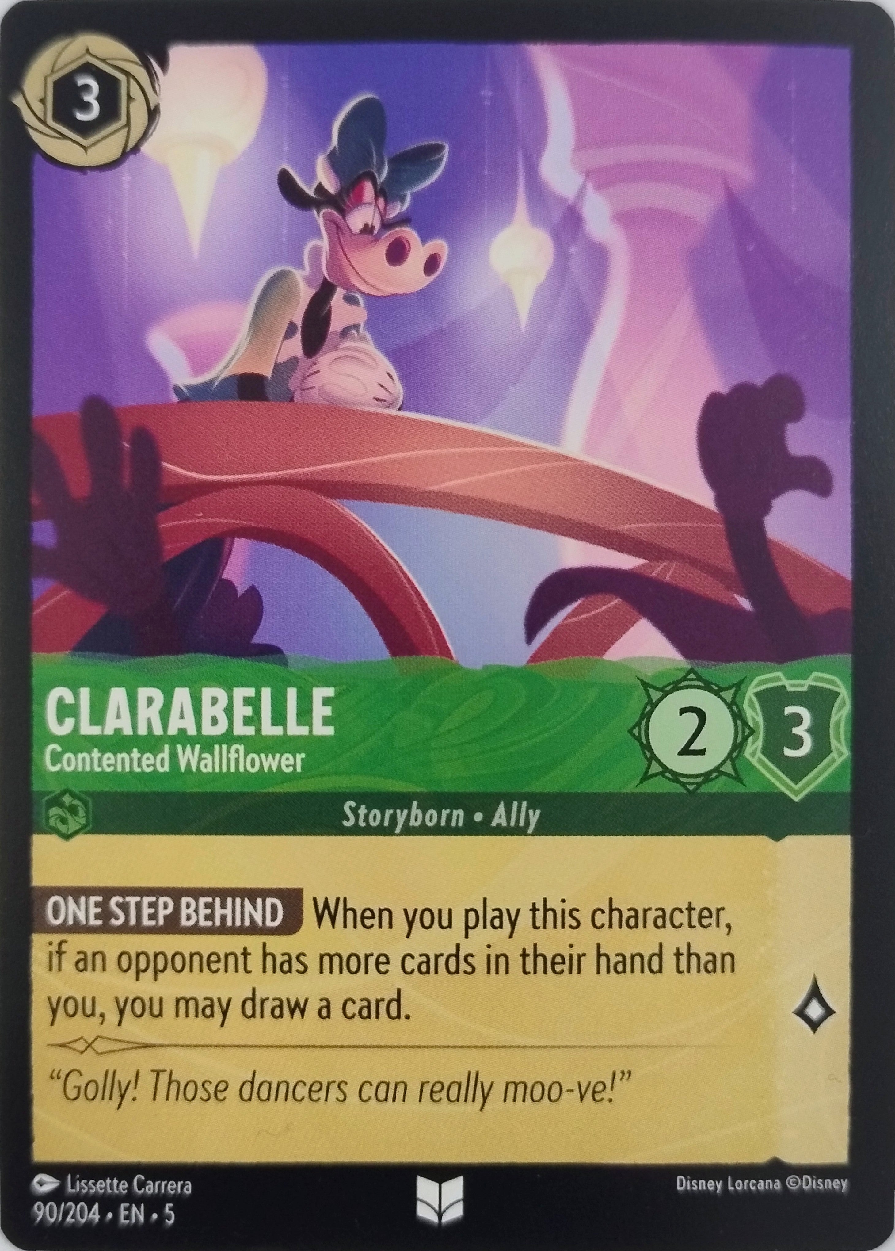 Disney Lorcana Clarabelle 90/204