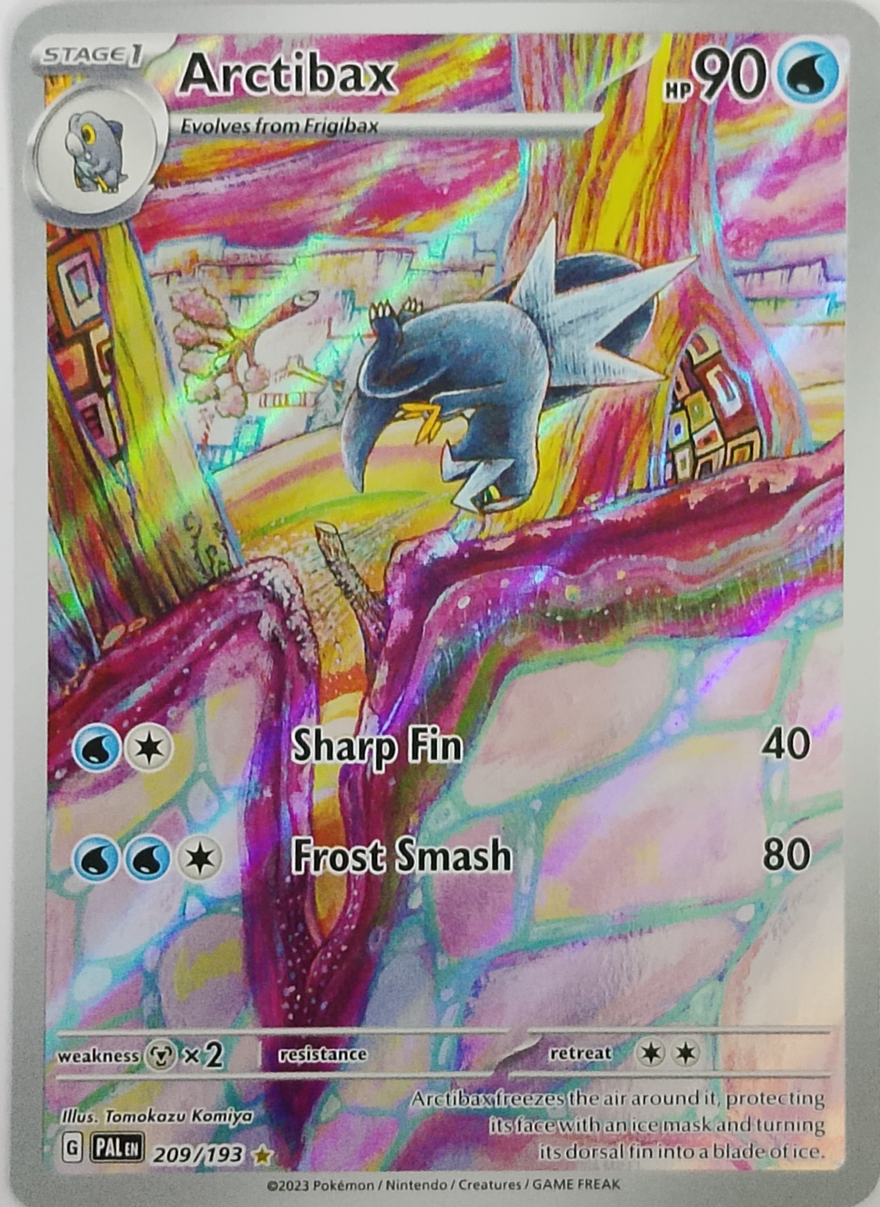 Pokémon Tcg Arctibax 209/193