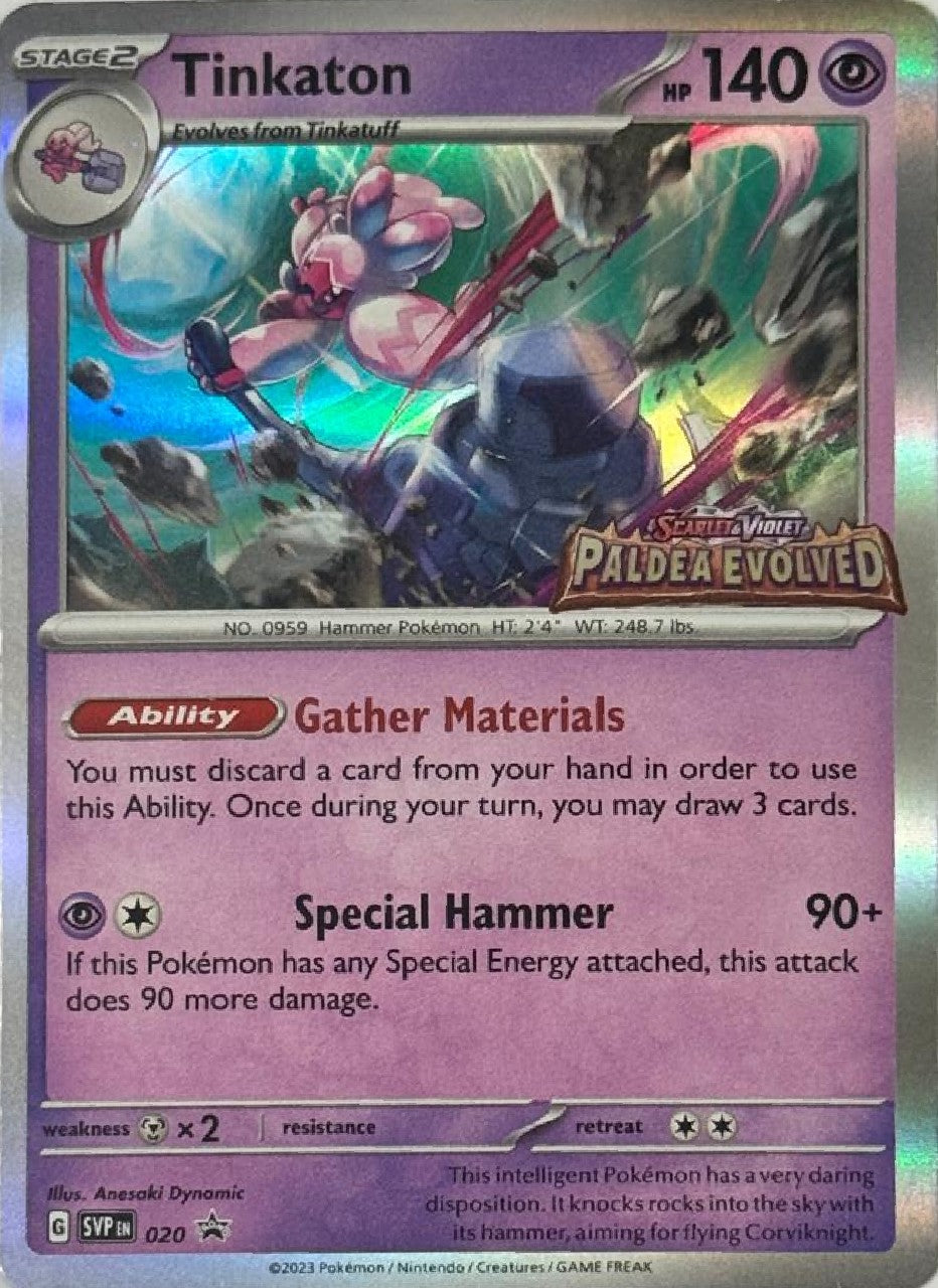 Pokémon Tcg Tinkaton 020 (Holo Cosmo) (Scarlet y Violet Paldea Evolved)