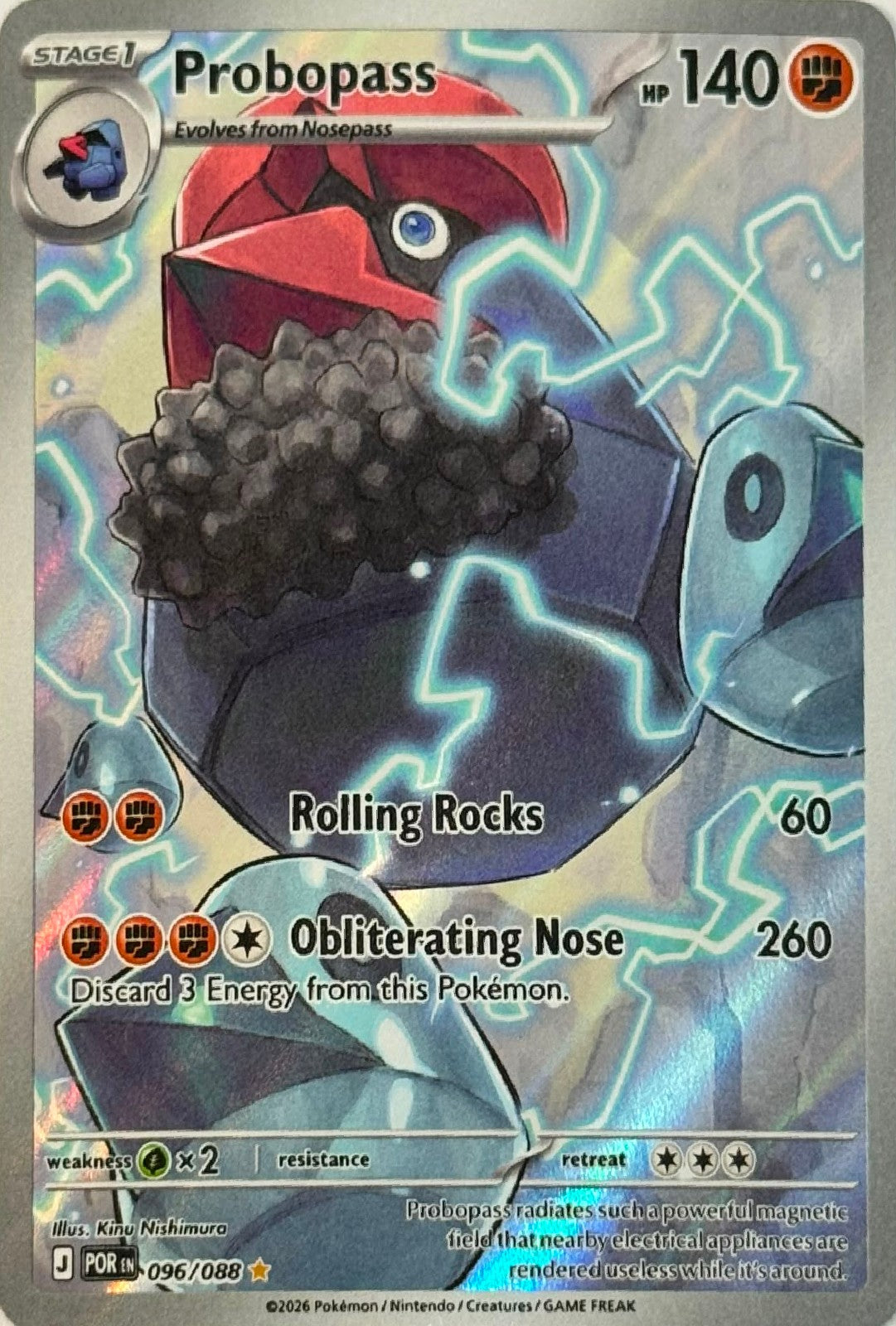 Pokémon Tcg Probopass 096/088