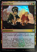 Magic tcg Bitter Work 0210 Foil
