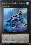 Yugioh! Super Quantal Mech Beast Grampulse Ra05-en048 1st edition Secreta