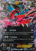 Pokémon tcg Yveltal Ex Xy108