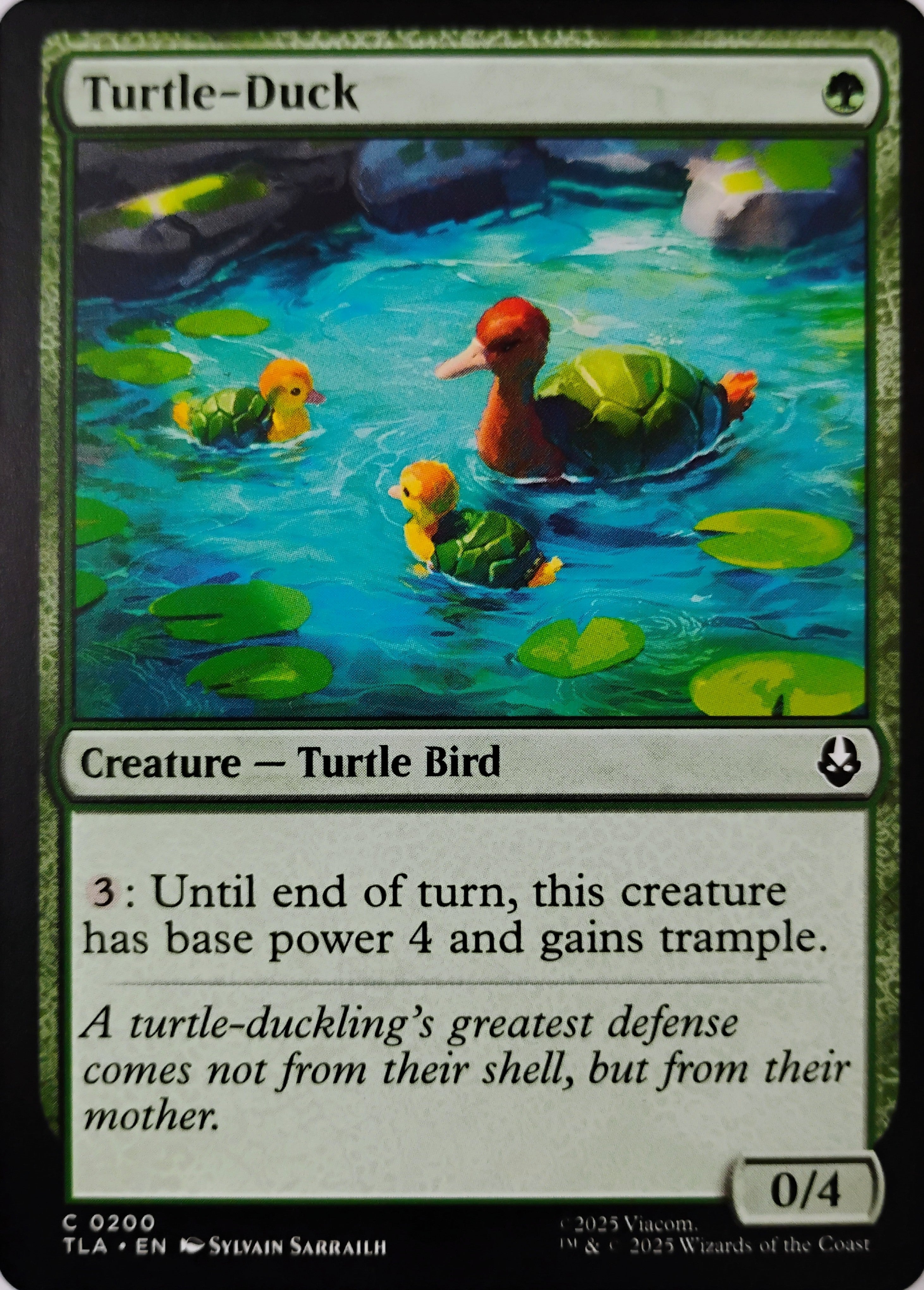 Magic tcg Turtle-Duck 0200