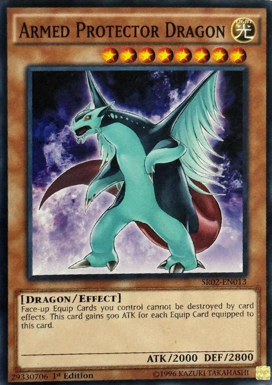 Yugioh! Armed Protector Dragón SR02-EN013