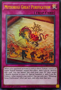 Yugioh! Mitsurugi Great, Purification L26D-ENM20 Ultra Rare